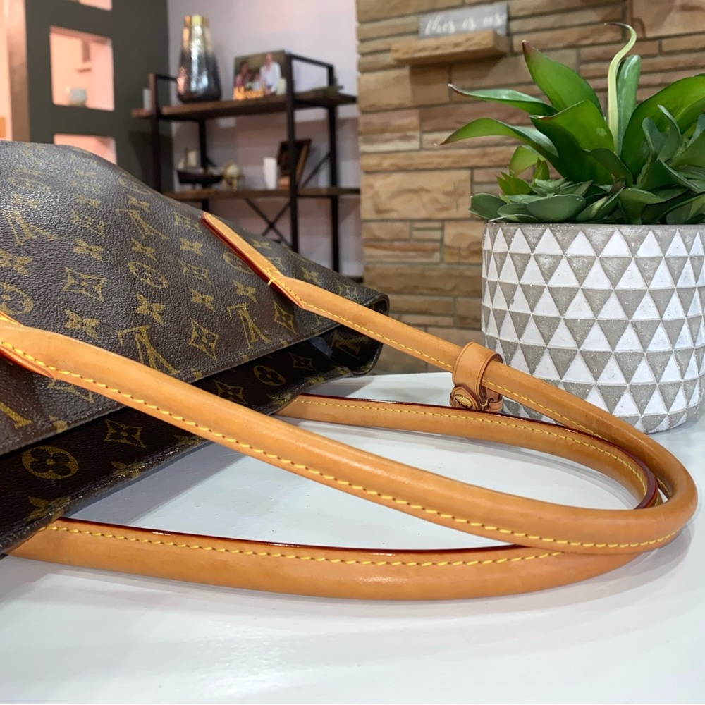 Louis Vuitton Brown Monogram Shoulder Bag - Picture 5 of 16